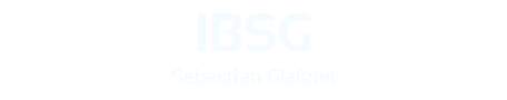 IBSG Sebastian Glaßner 